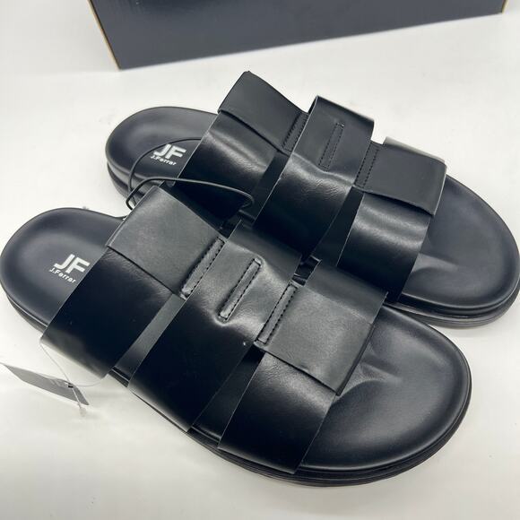 J.Ferrar Dover Men\'s Slipper Sandals Black Shoes Size 11M main image 3